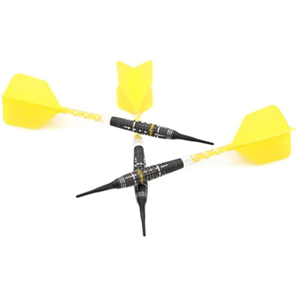 CUESOUL MOTORCYCLE Soft Tip 90% Tungsten Dart Set with Oil Paint Finished and Unifying ROST T19 Flight