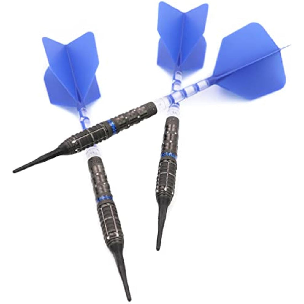 CUESOUL MOTORCYCLE Soft Tip 90% Tungsten Dart Set with Oil Paint Finished and Unifying ROST T19 Flight