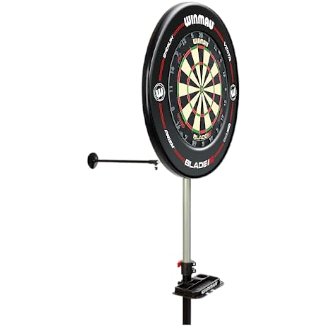 WINMAU Xtreme Dart board Stand 2.0 - Portable, Adjustable & Free Standing Dart Stand- Tripod Design Dartboard Mounting System - Professional Darts Accessory - Compatible with All Winmau Dartboards