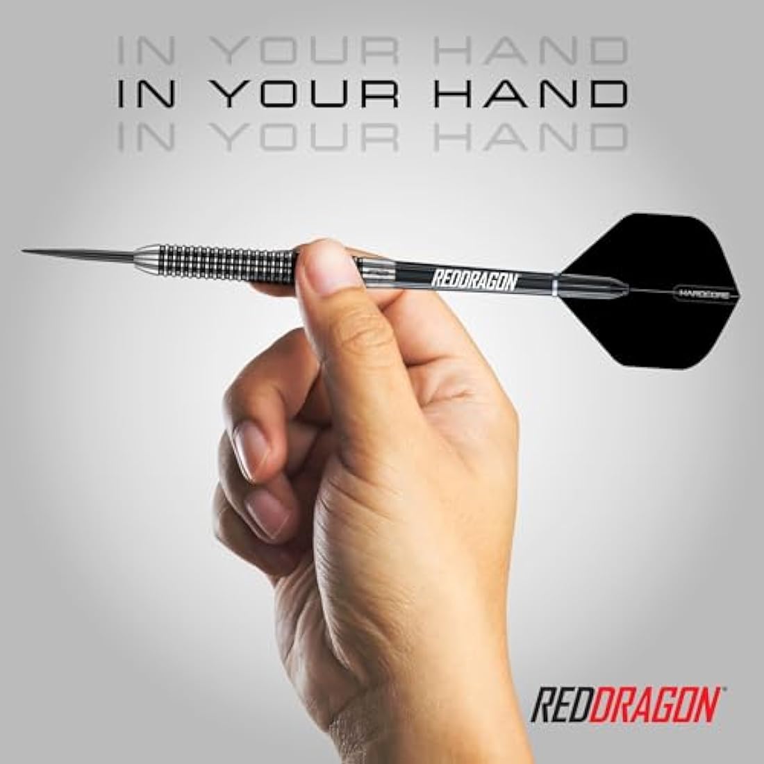 RED DRAGON Pegasus Professional Tungsten Steeltip Darts Set Available in 21, 23, 24, 25, 26, 28, 30 Gram with Flights, Stems (Shafts) and Wallet