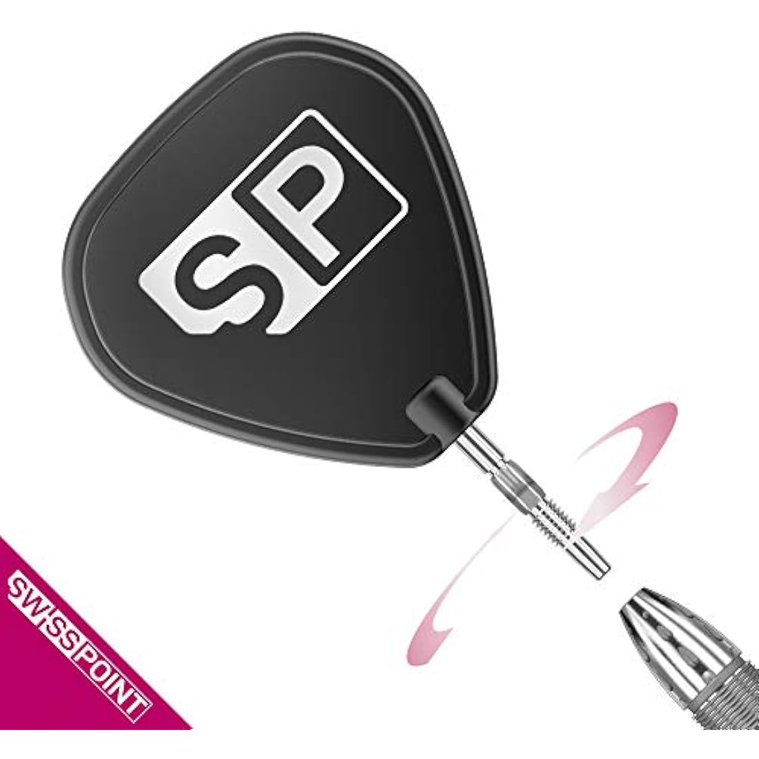 TARGET Darts Phil Taylor Power 9-Five Gen 7 | 95% Tungsten, Swiss Point Steel Tip Darts Set | Player-Edition Dart Set, Swiss Point Darts