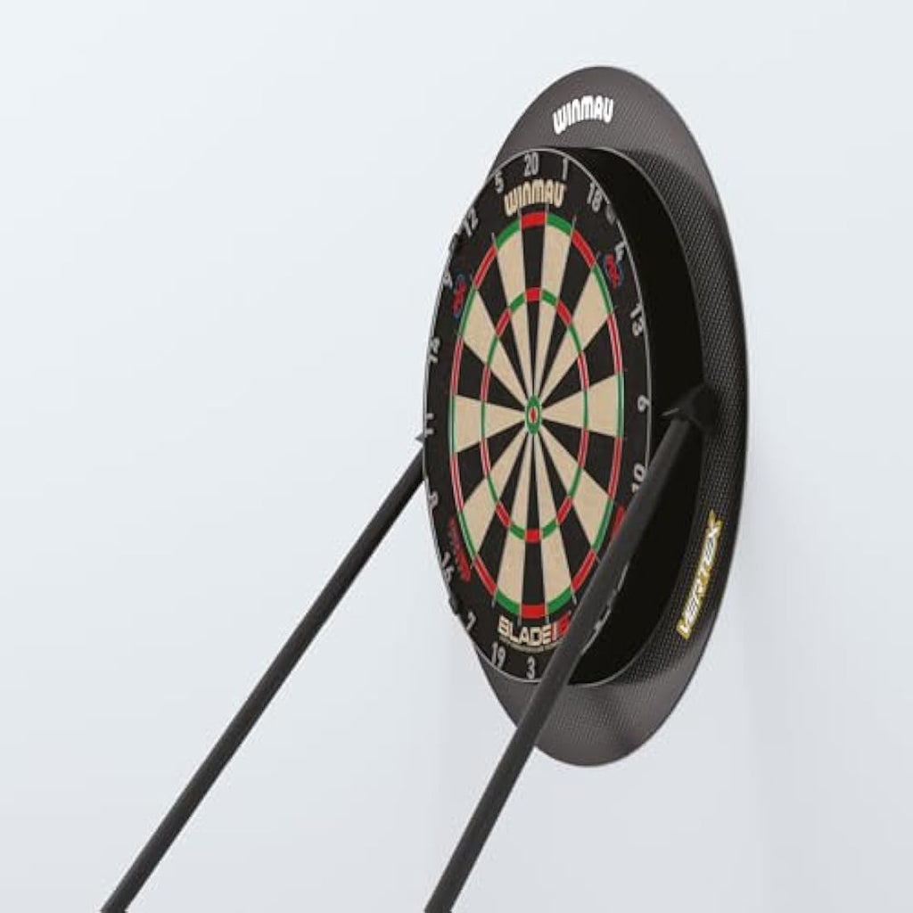 WINMAU Vertex Dart board Stand - Portable, Adjustable & Mount-Free Dartboard Stand System - Professional Darts Accessory - Compatible with All Dartboards