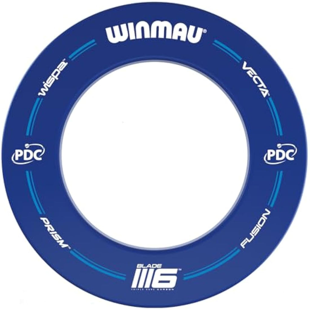 WINMAU PDC Blade 6 Dartboard Surround Set - Professional Darts Accessories - Includes Blade 6 Dart board, Surround, 2 Sets of Precision Darts & more