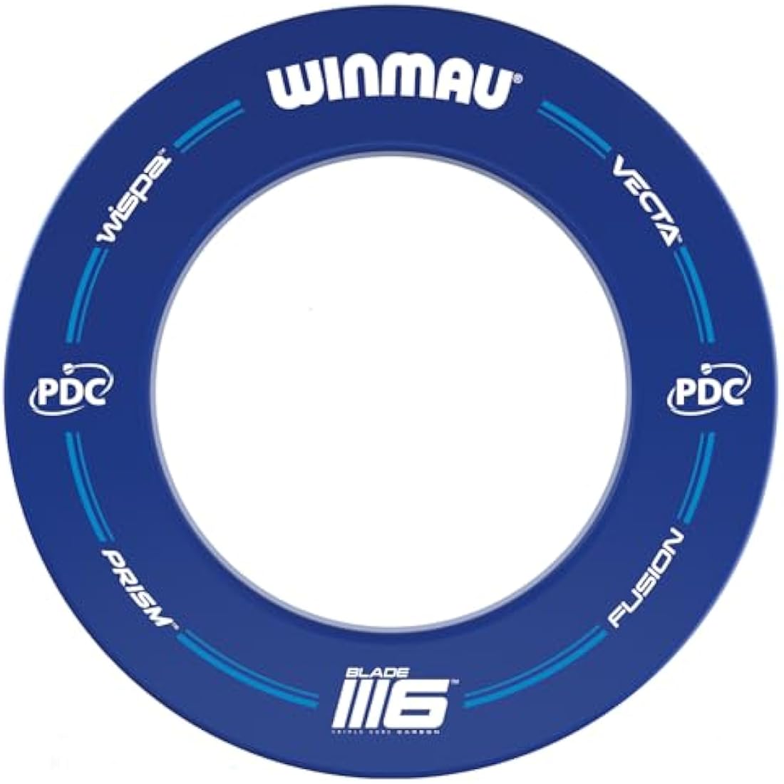 WINMAU PDC Blade 6 Dartboard Surround Set - Professional Darts Accessories - Includes Blade 6 Dart board, Surround, 2 Sets of Precision Darts & more