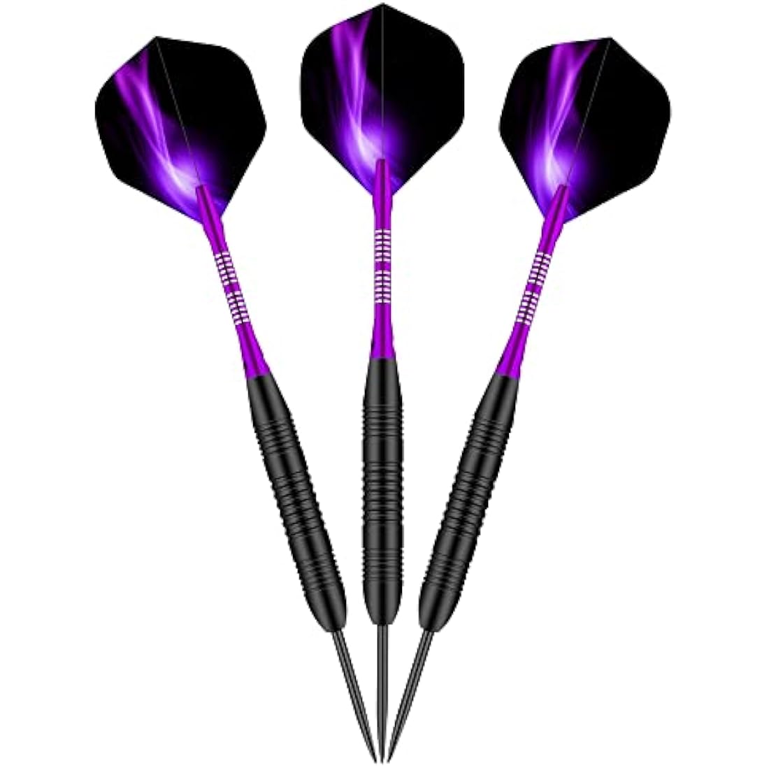 Steel Tip Darts Set,3 Pack Professional Dart with Aluminum Shafts and Darts Case