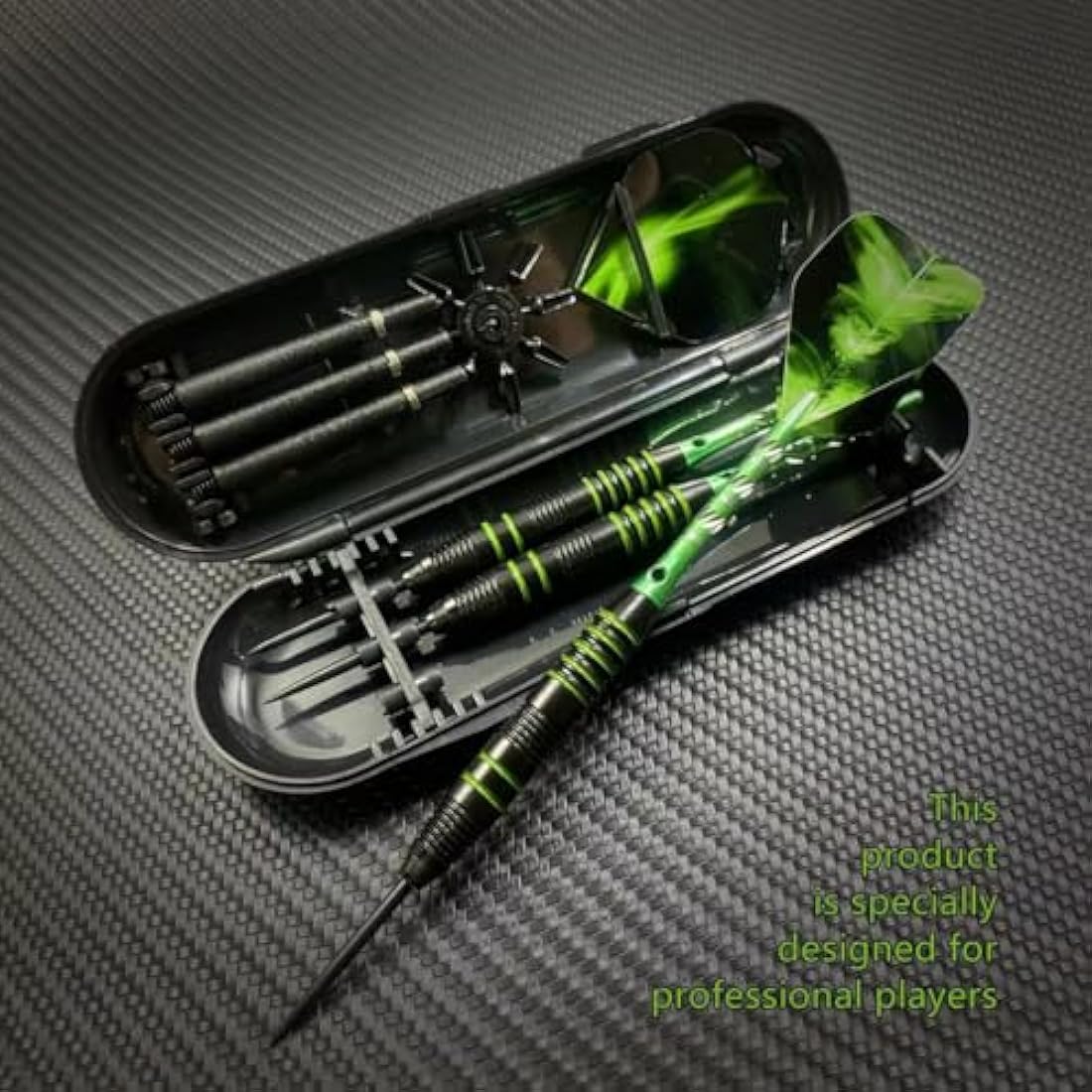 Steel Tip Darts Set,3 Pack Professional Dart with Aluminum Shafts and Darts Case