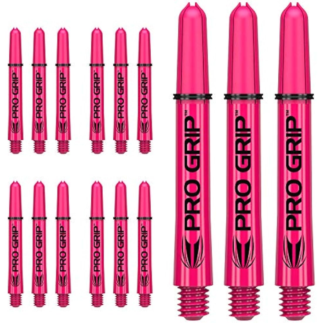 Target Darts 5 x Sets of Pro Grip Shaft - 15 in Total