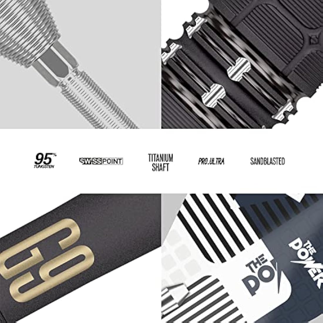 Target Darts Phil Taylor Power 9-Five Gen 9 95% Tungsten Swiss Point Steel Tip Darts Set