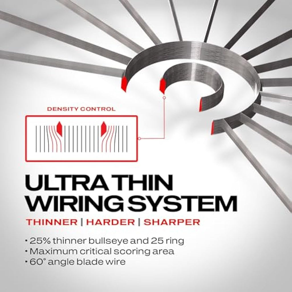 WINMAU Darts Blade 6 Professional Bristle Dartboard with Official tournament specifications | Endorsed by the PDC