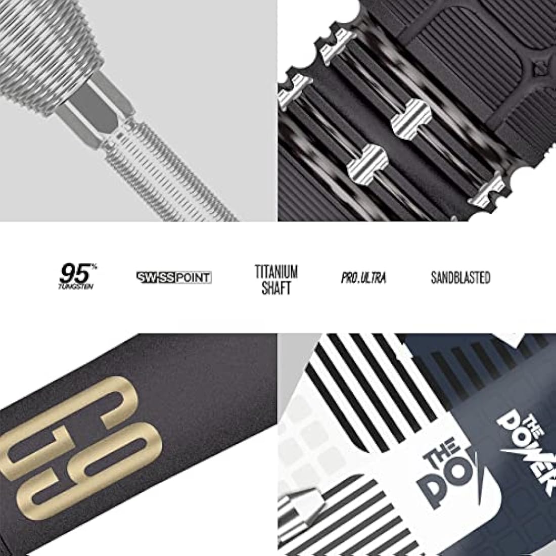 Target Darts Phil Taylor Power 9-Five Gen 9 95% Tungsten Swiss Point Steel Tip Darts Set