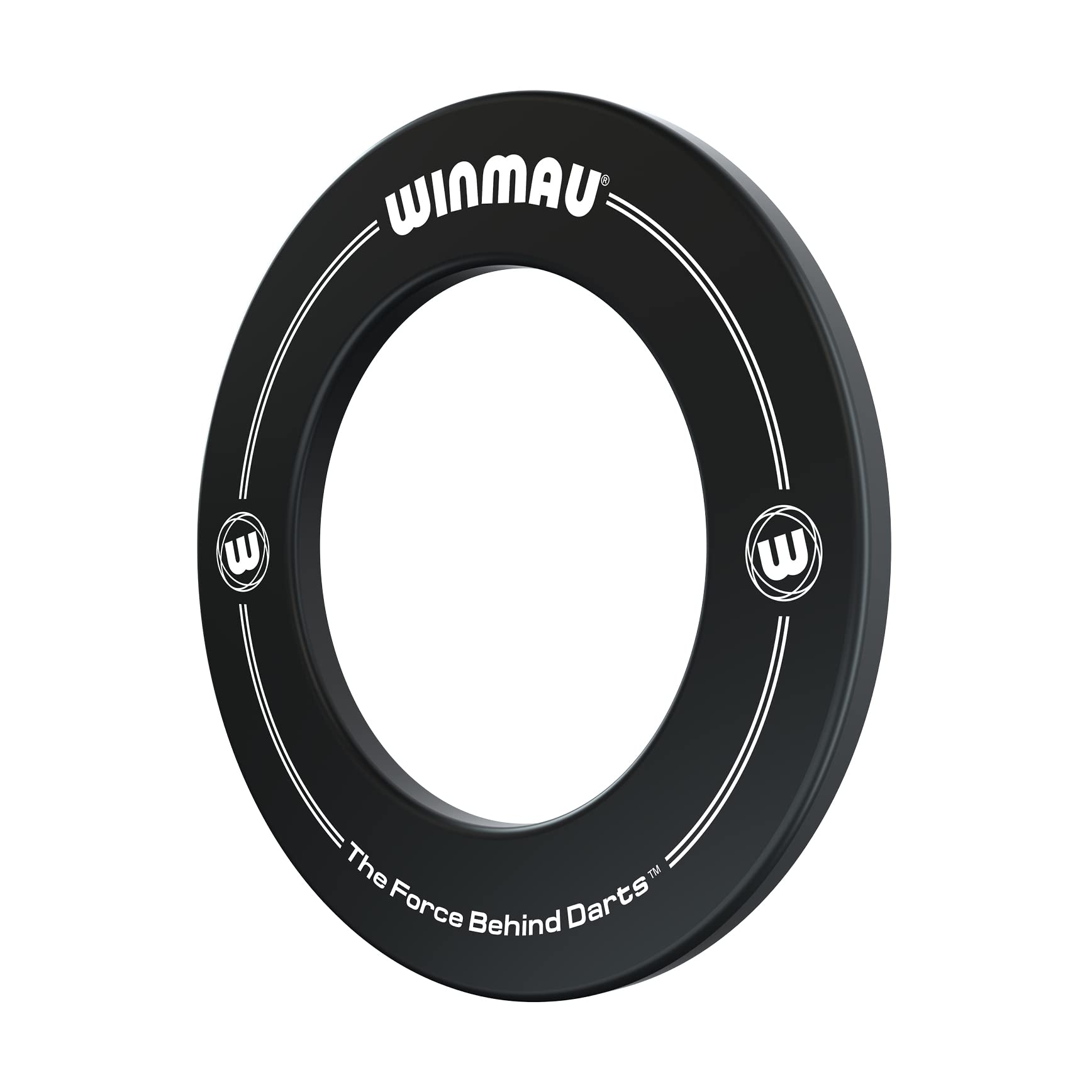 WINMAU Black Printed Dart Board Surround Ring ? Durable Wall Protector for Dartboards