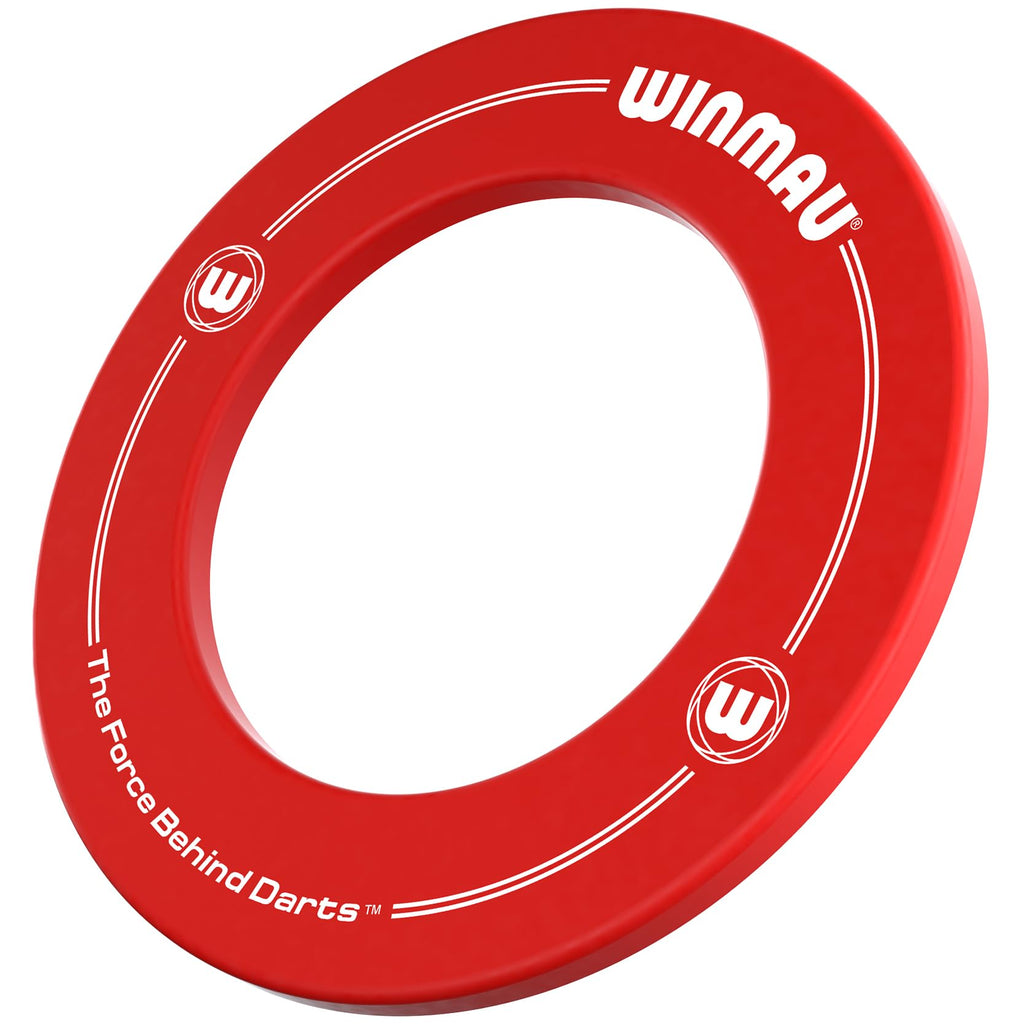 WINMAU Red Printed Dart Board Surround Ring ? Durable Wall Protector for Dartboards