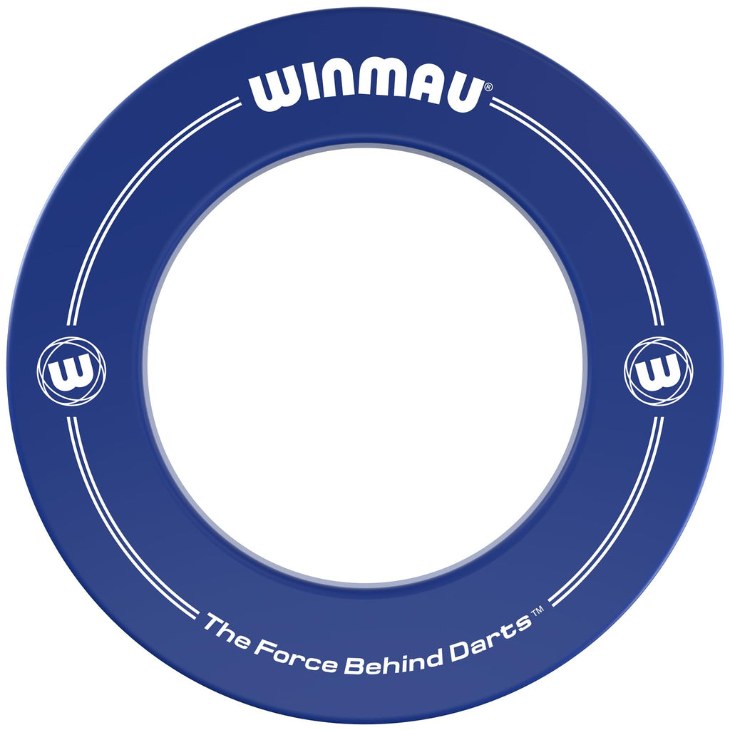 WINMAU Blue Printed Dart Board Surround Ring ? Durable Wall Protector for Dartboards