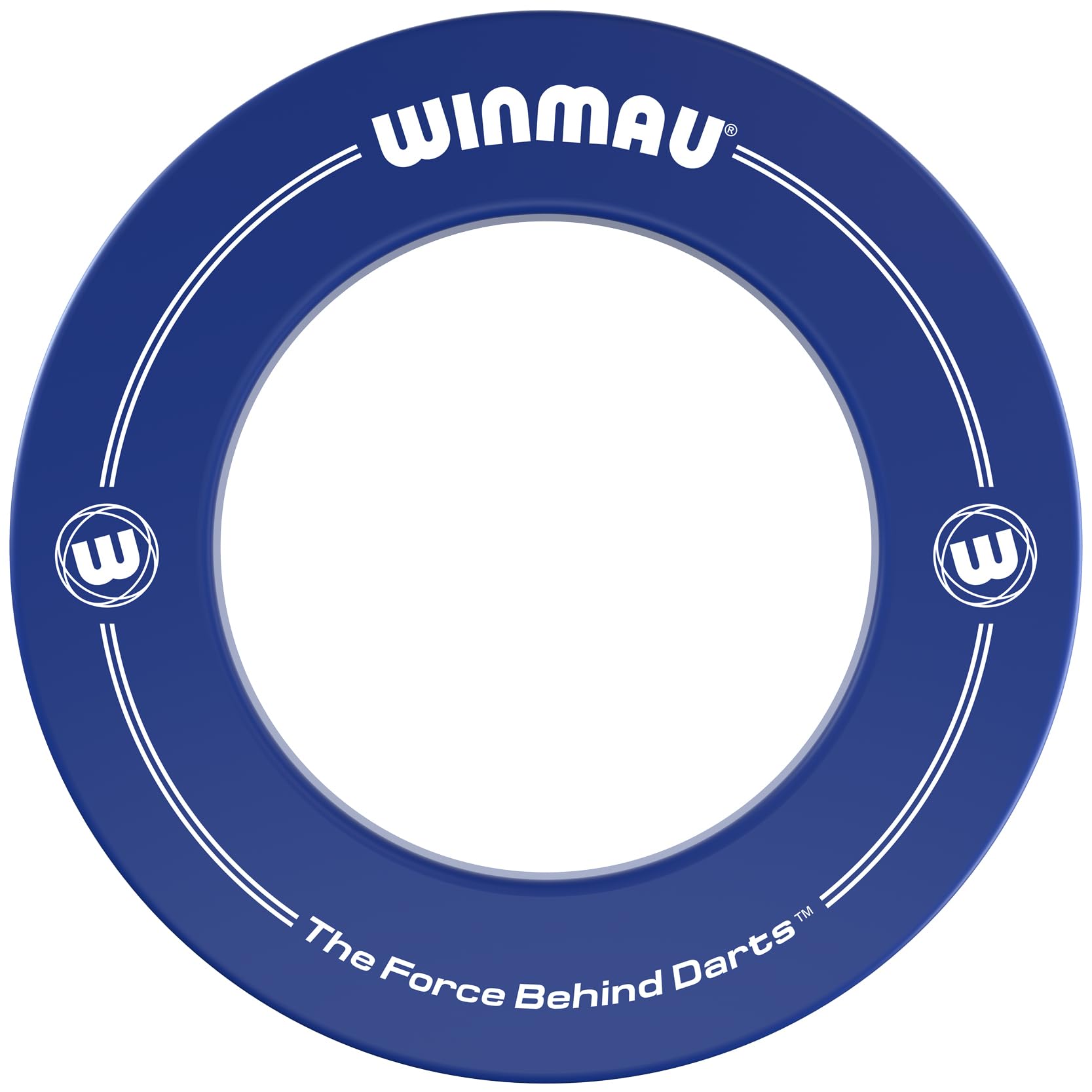 WINMAU Blue Printed Dart Board Surround Ring ? Durable Wall Protector for Dartboards