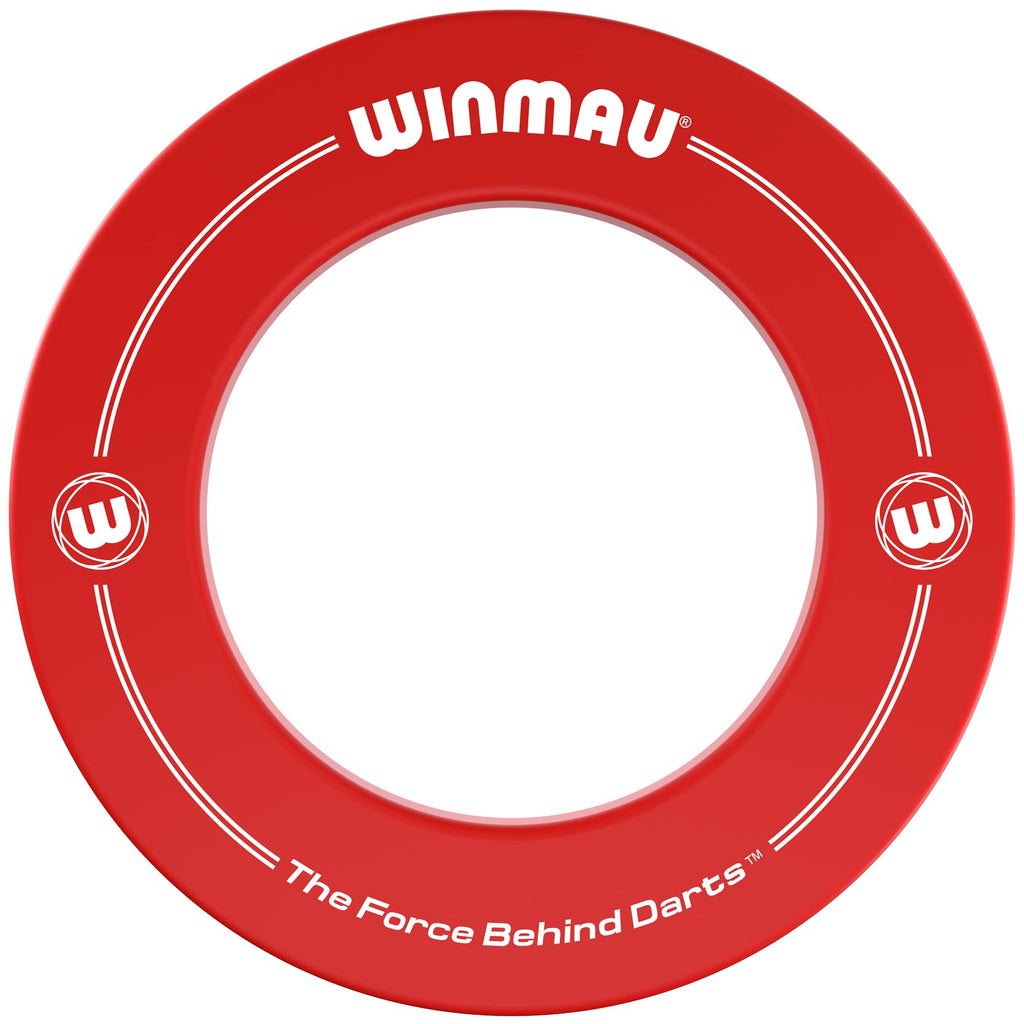 WINMAU Red Printed Dart Board Surround Ring ? Durable Wall Protector for Dartboards