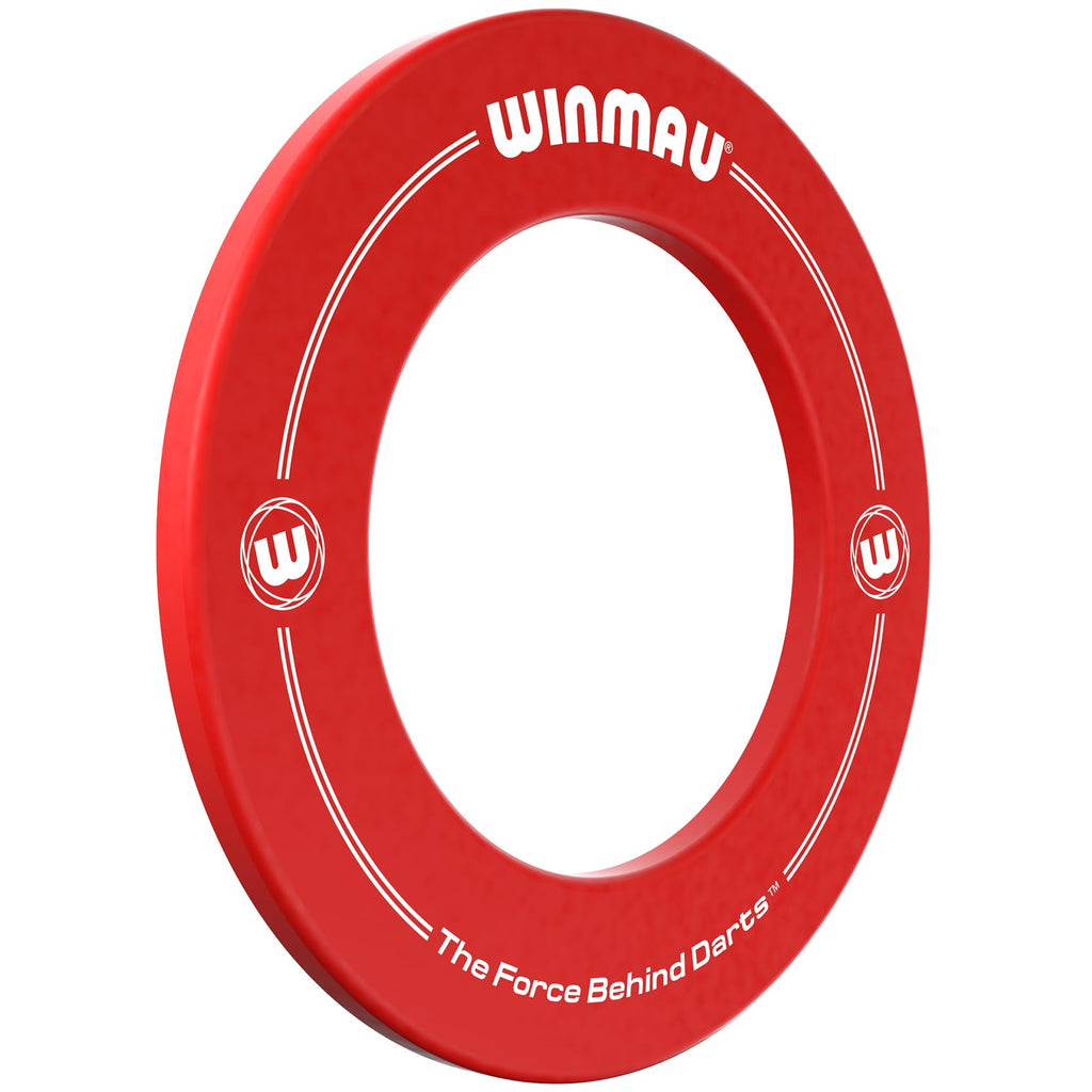 WINMAU Red Printed Dart Board Surround Ring ? Durable Wall Protector for Dartboards