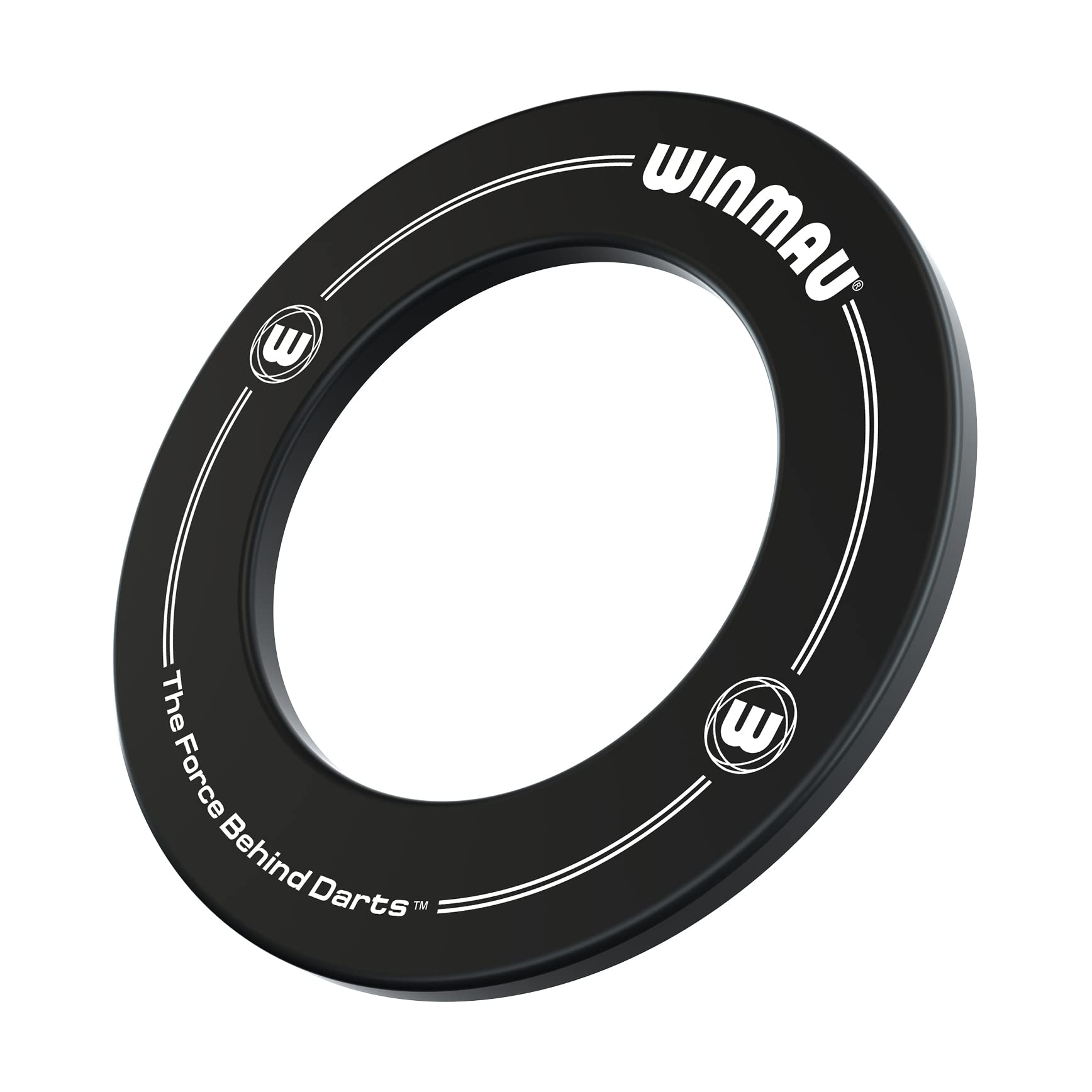 WINMAU Black Printed Dart Board Surround Ring ? Durable Wall Protector for Dartboards