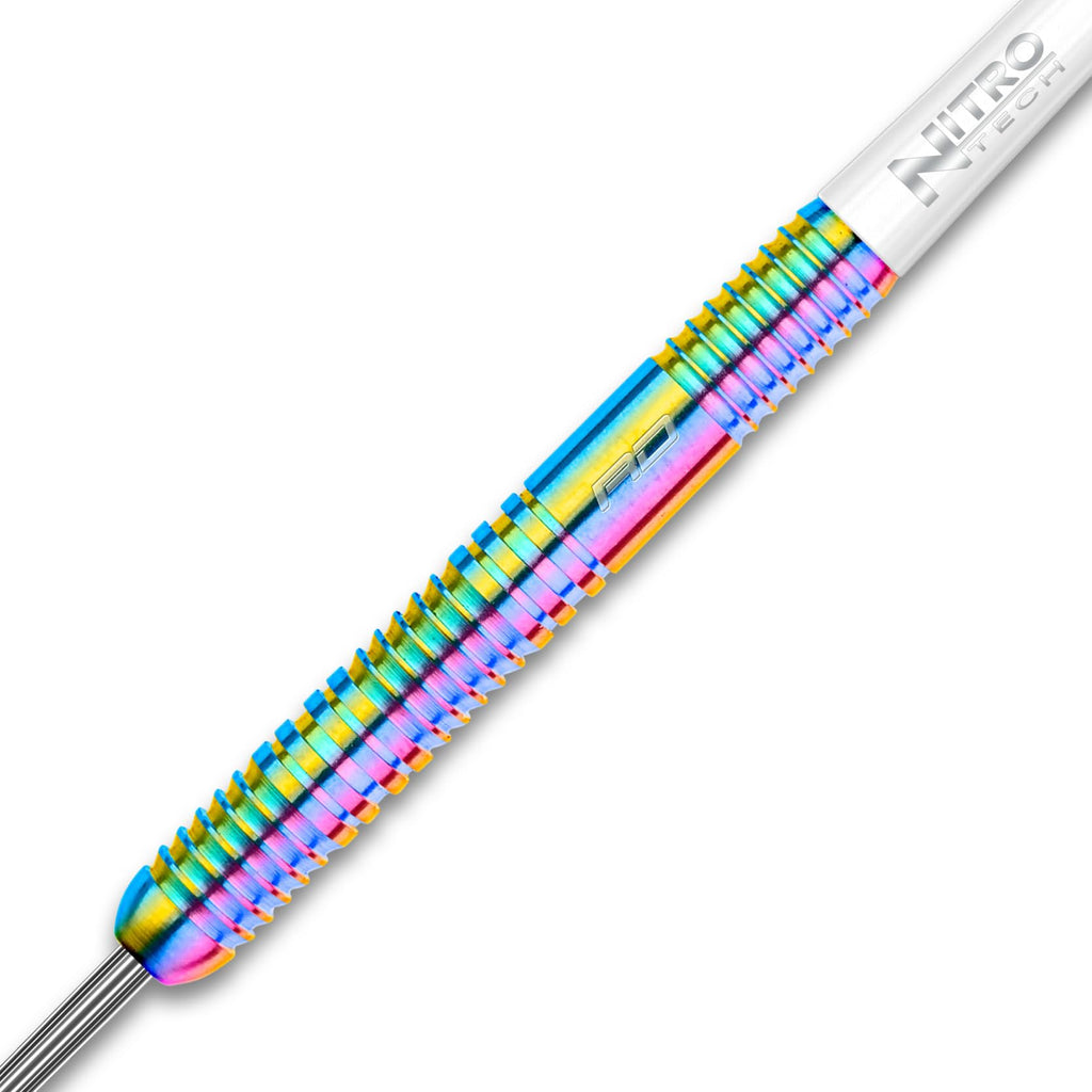 RED DRAGON Miami 24 Gram Professional Tungsten Darts Set with Flights and Stems