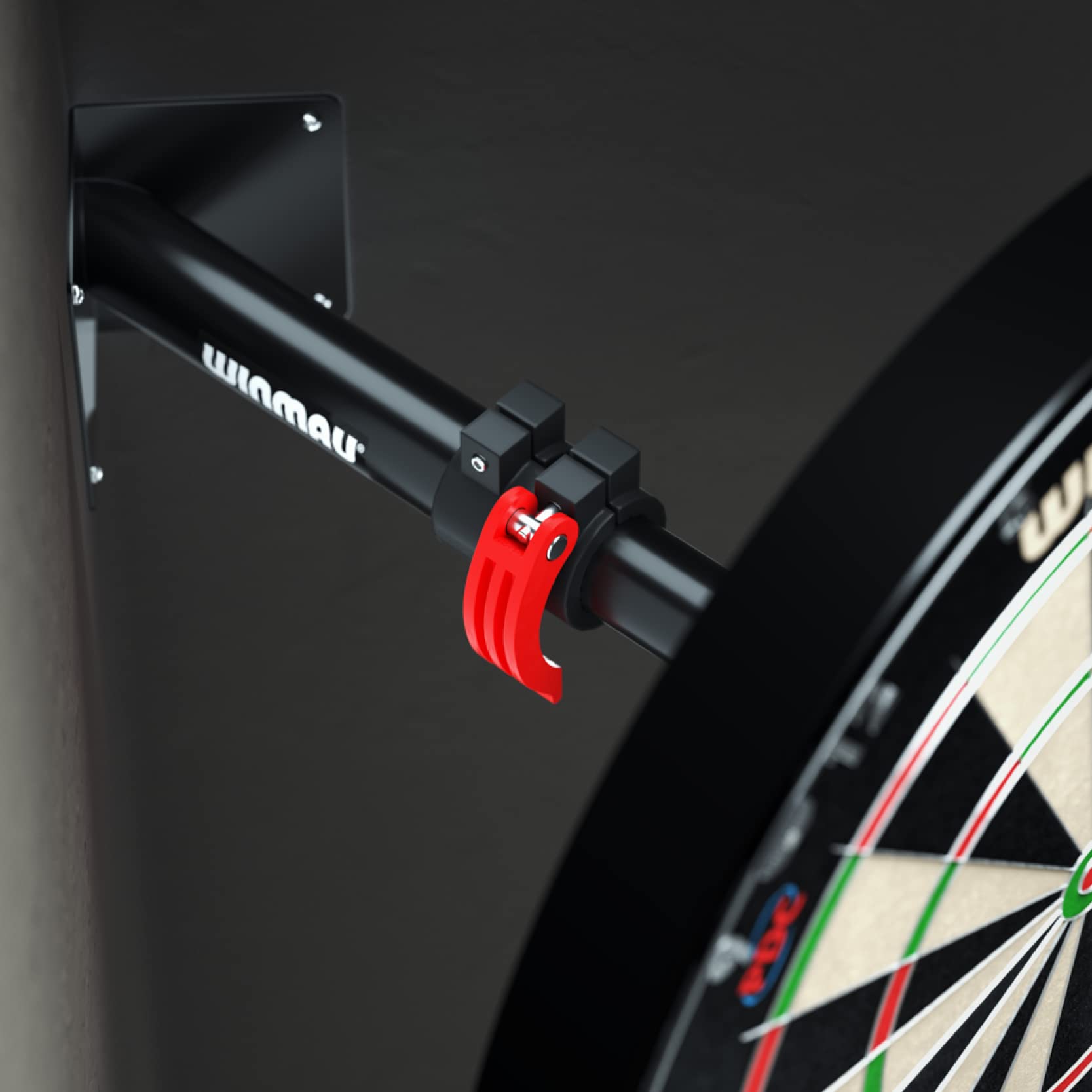 WINMAU Edge Telescopic Corner Dartboard Bracket