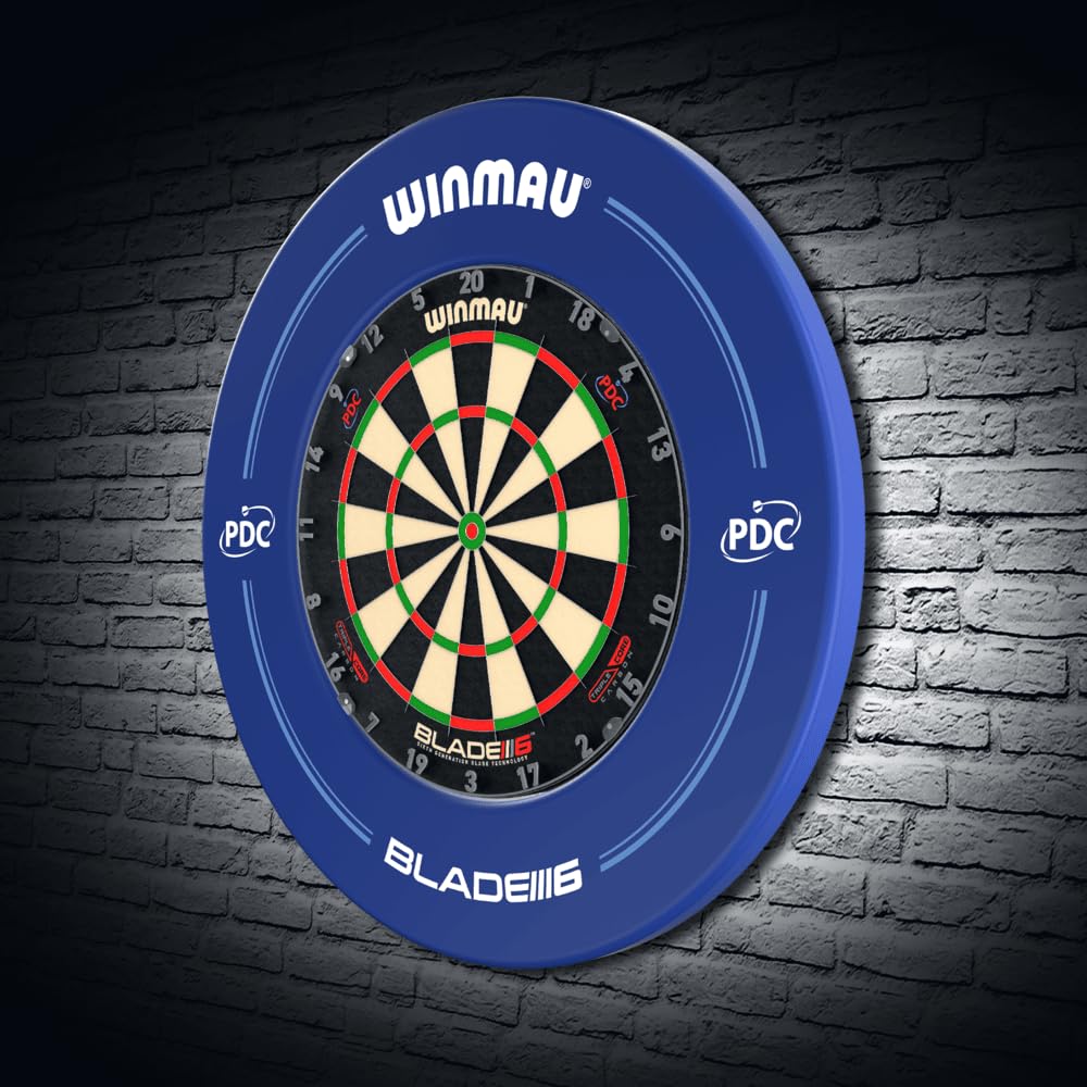 Winmau PDC Blue Design Dartboard Surround