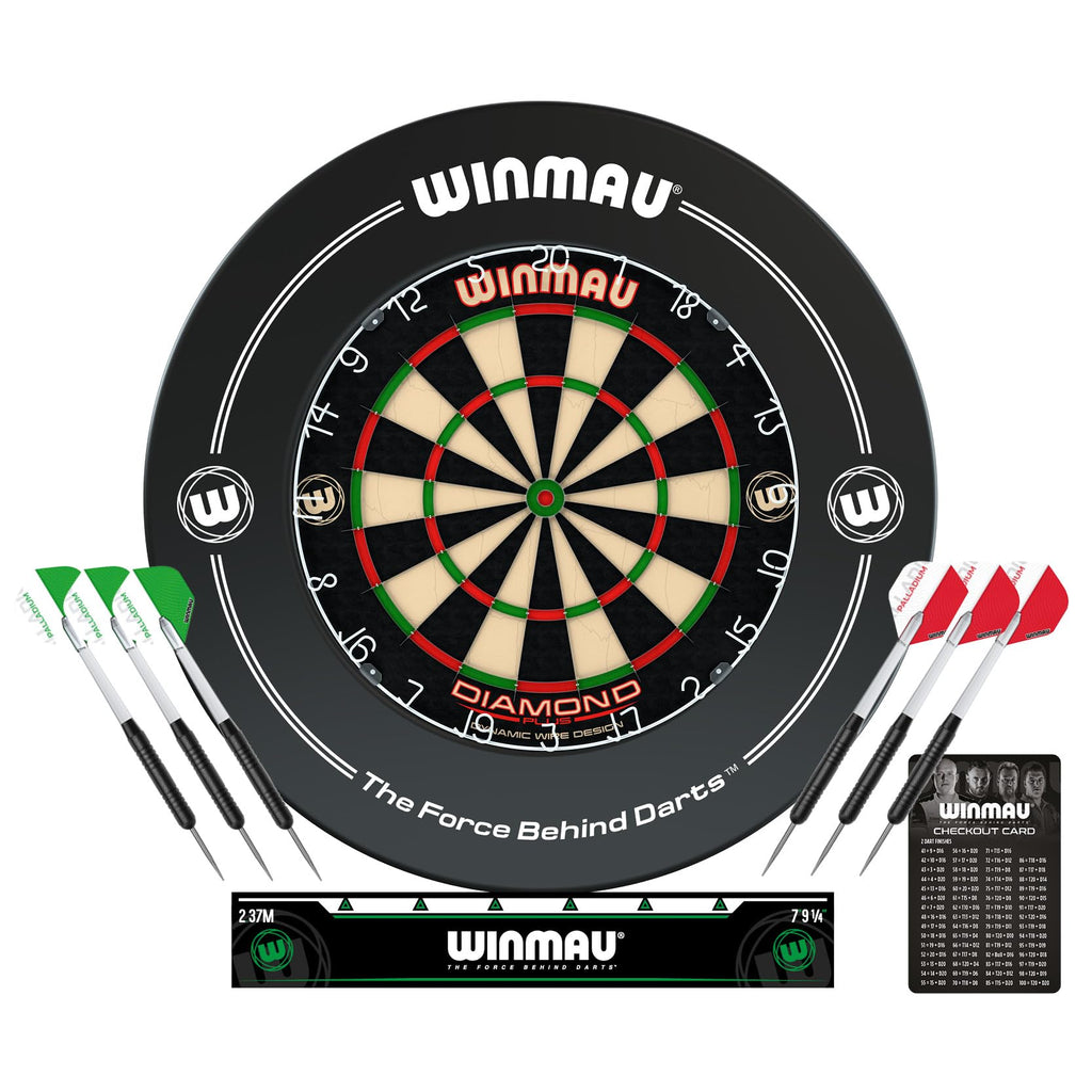 WINMAU Diamond Plus Dartboard Surround Set