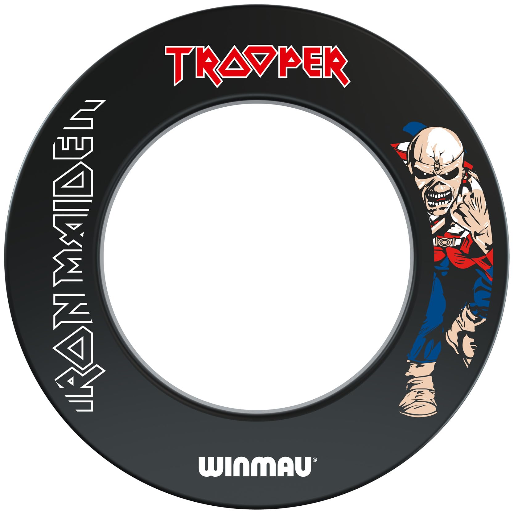 Winmau Iron Maiden Trooper Design Dartboard Surround