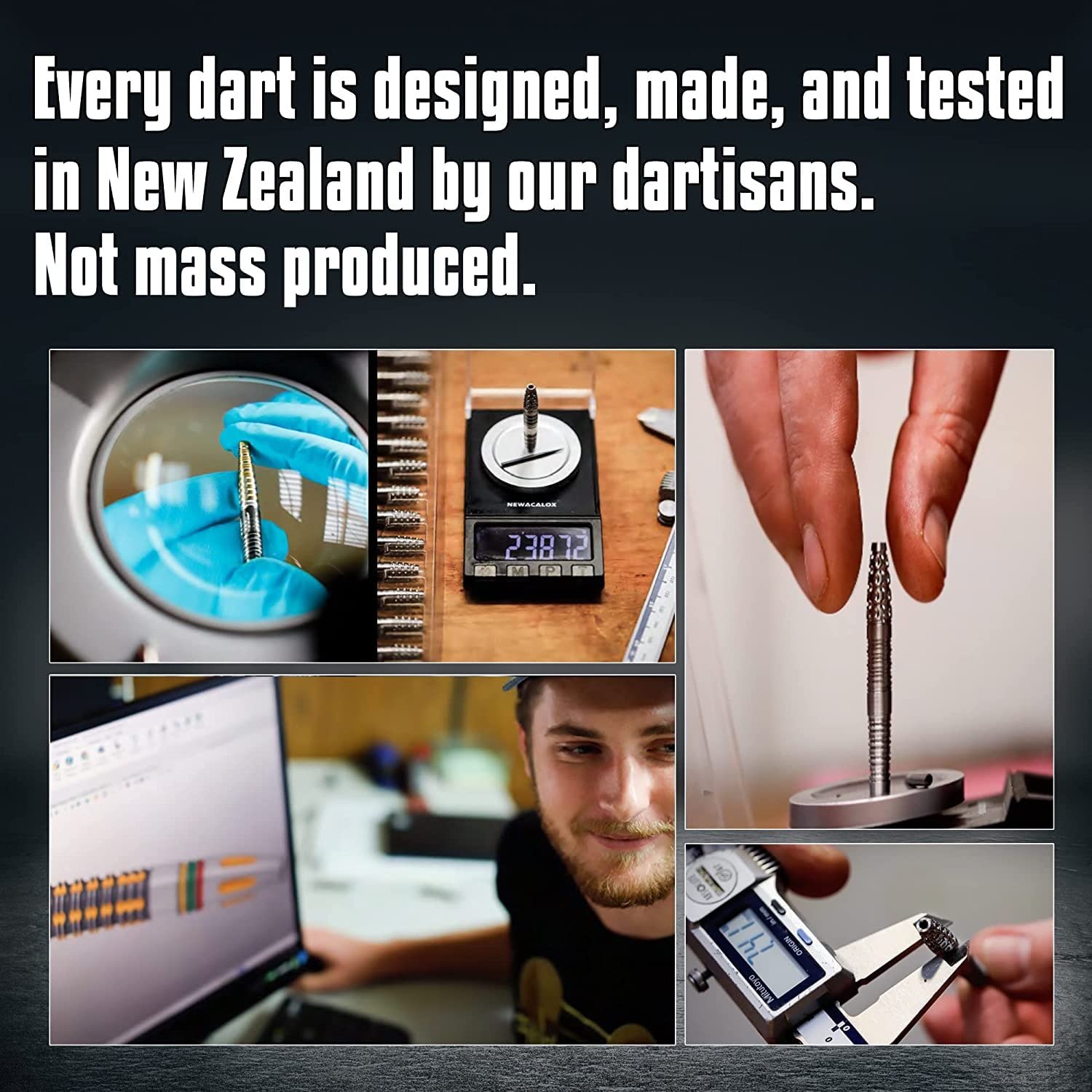 Shot! Darts Warrior Kapene Steel Tip Dart Set 90% Tungsten Barrels 23 gram