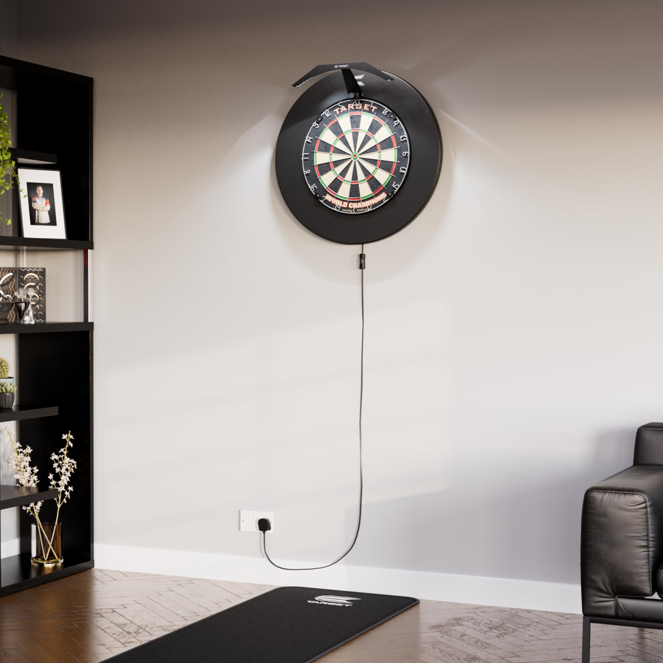 Target Darts Pro Tour Printed Surround Black