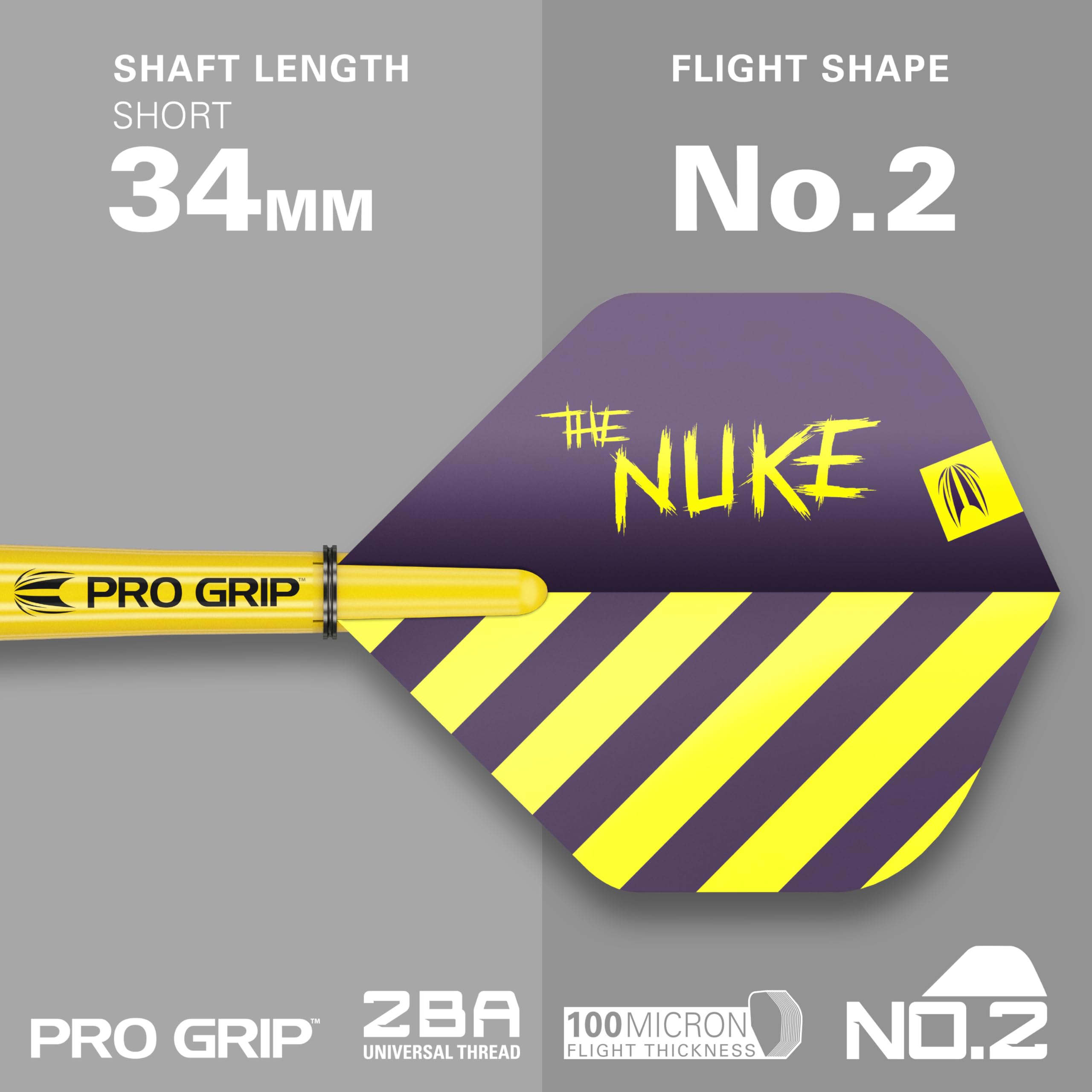 TARGET Darts Luke Littler 80% Tungsten Steel Tip Darts Set, 22G | Professional Dart Kit, Pro Grip Shafts, Pro Ultra Flights, Dart Wallet Included |