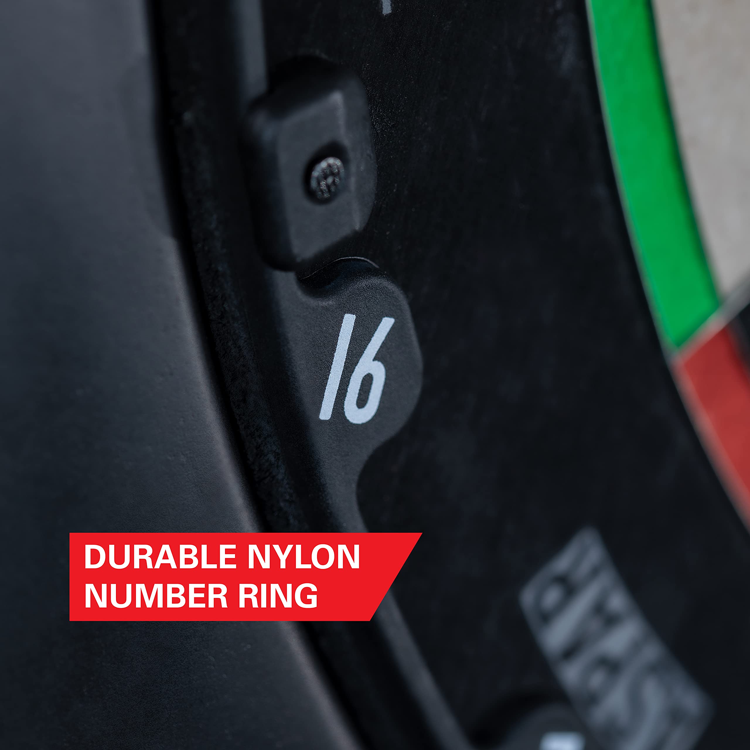 Target Darts Aspar Dart Board | Steel Tip Dartboard with Self Recovering Sisal Bristles & Rotational Score Ring | Thin Wire Regulation Competition