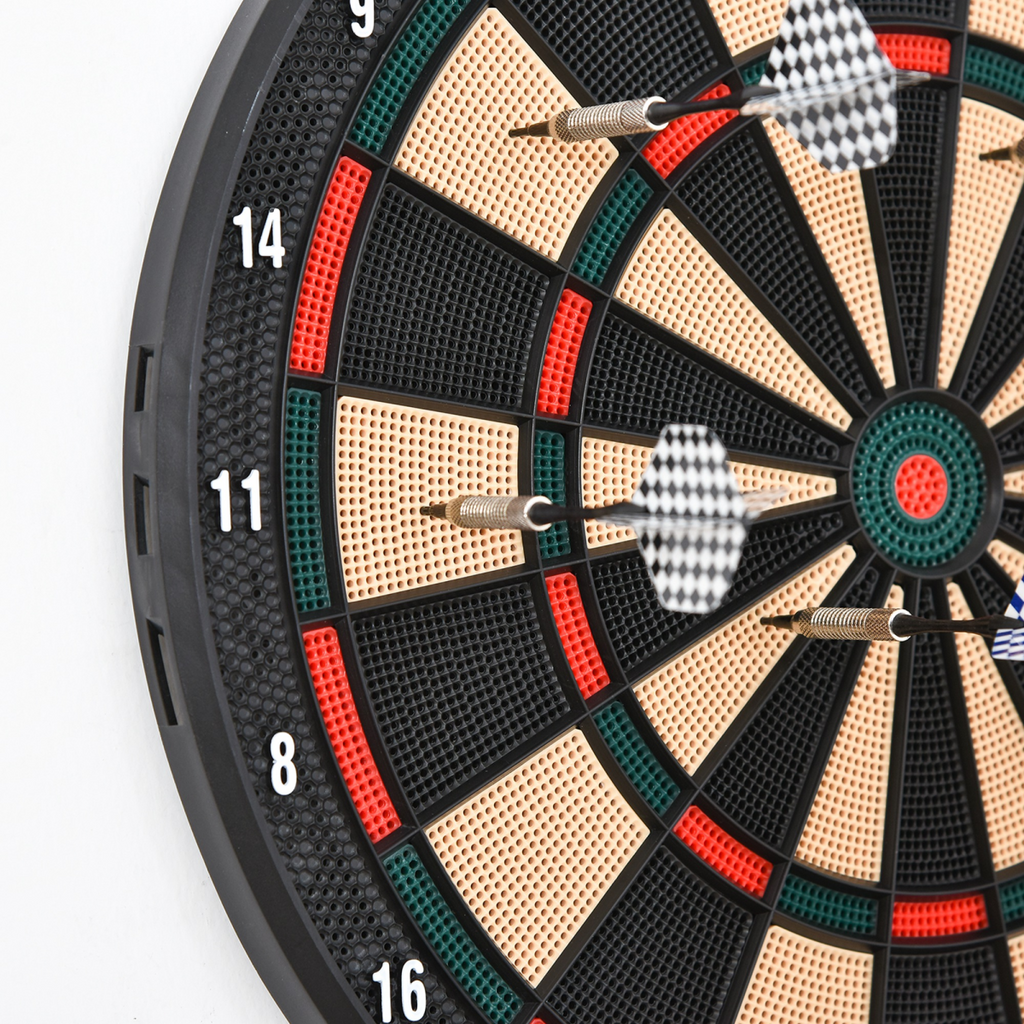 Electronic Dartboard 26 Games,185 Variations with 6 Darts Ready-to-Play