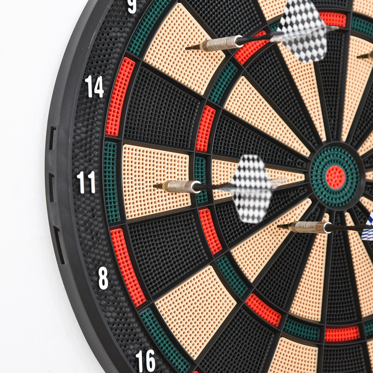 Electronic Dartboard 26 Games,185 Variations with 6 Darts Ready-to-Play