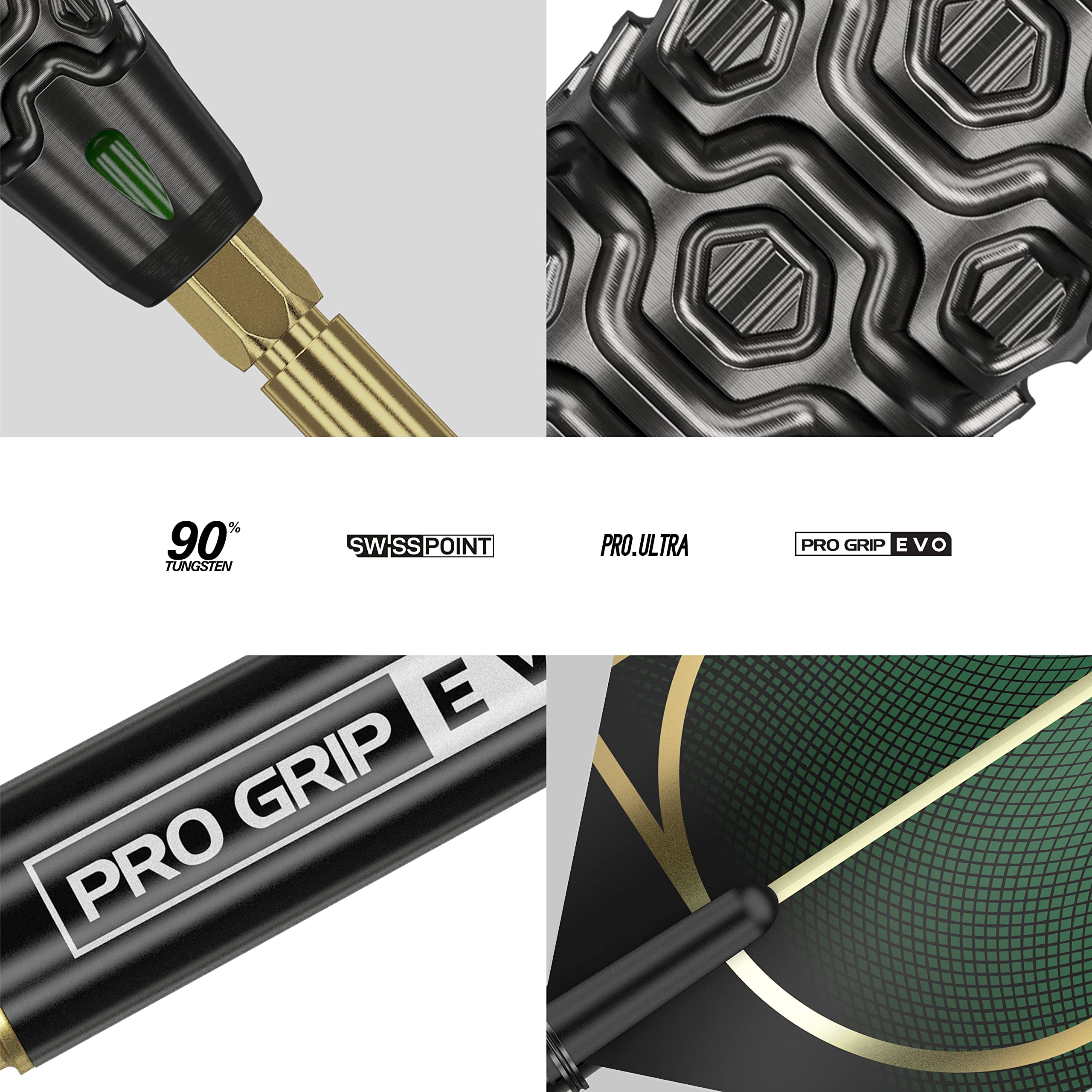 TARGET Darts Cult 01 90% Tungsten Swiss Point Steel Tip Darts Set, 21G | Swiss Point Dart Set, Tungsten Barrel, Professional Darts Set, Swiss Point