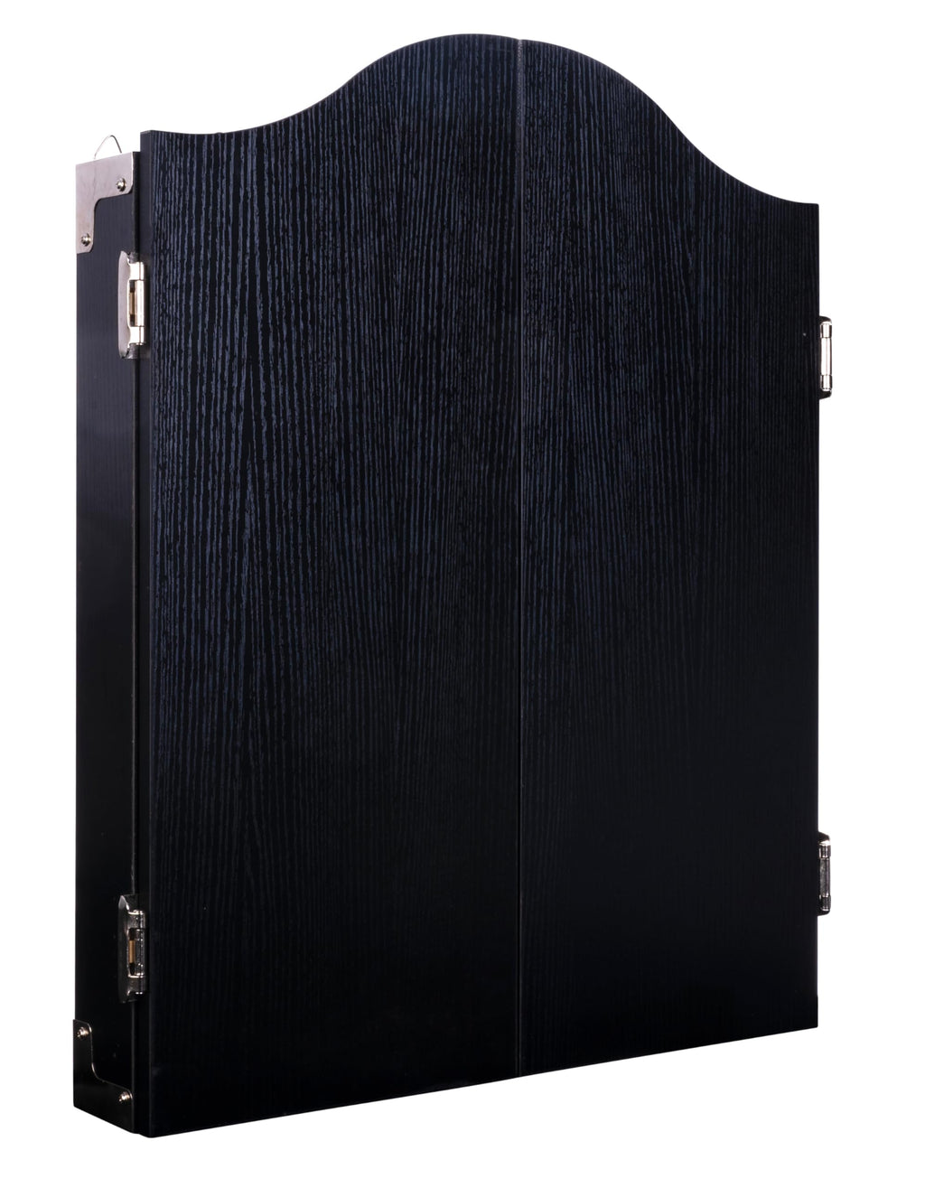 Engelhart - 065015 - Wooden Dart Cabinet + Sisal Dartboard + 2 Sets of 18 g Darts (Black)