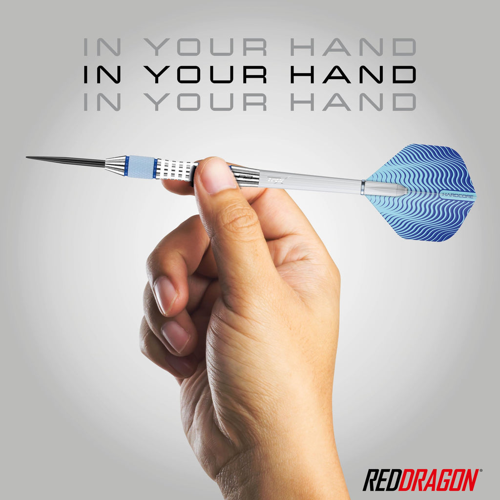 RED DRAGON Stag 30g Tungsten Darts with Flights and Stems