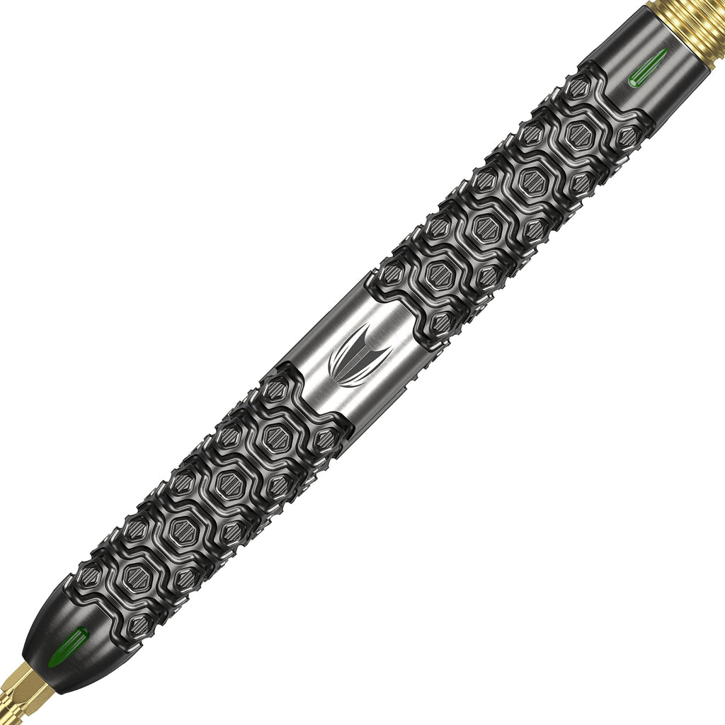 TARGET Darts Cult 03 90% Tungsten Swiss Point Steel Tip Darts Set, 24G | Swiss Point Dart Set, Tungsten Barrel, Professional Darts Set, Swiss Point