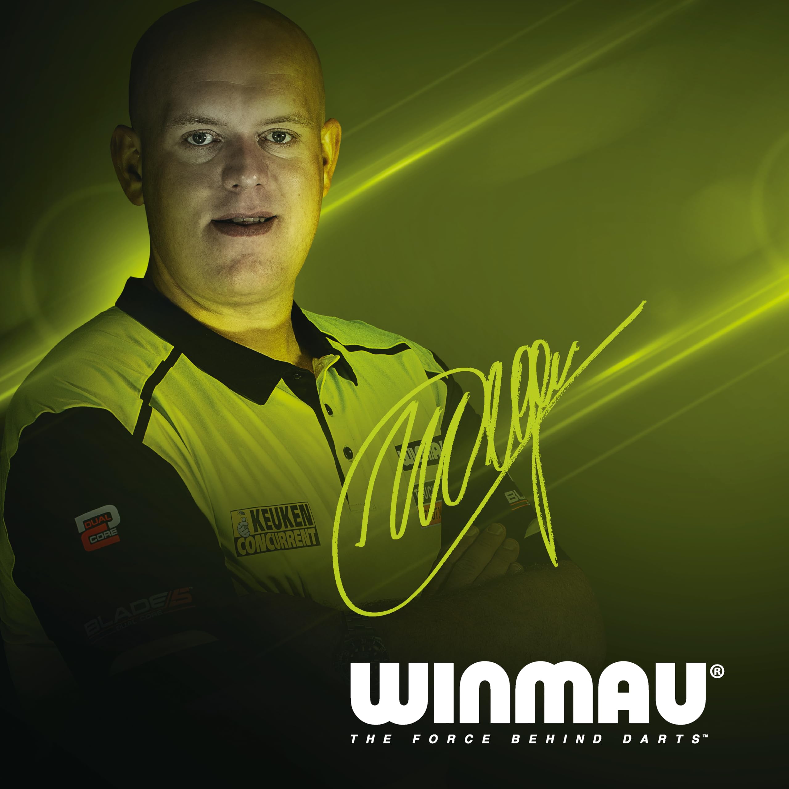 WINMAU MvG Diamond Edition Dartboard