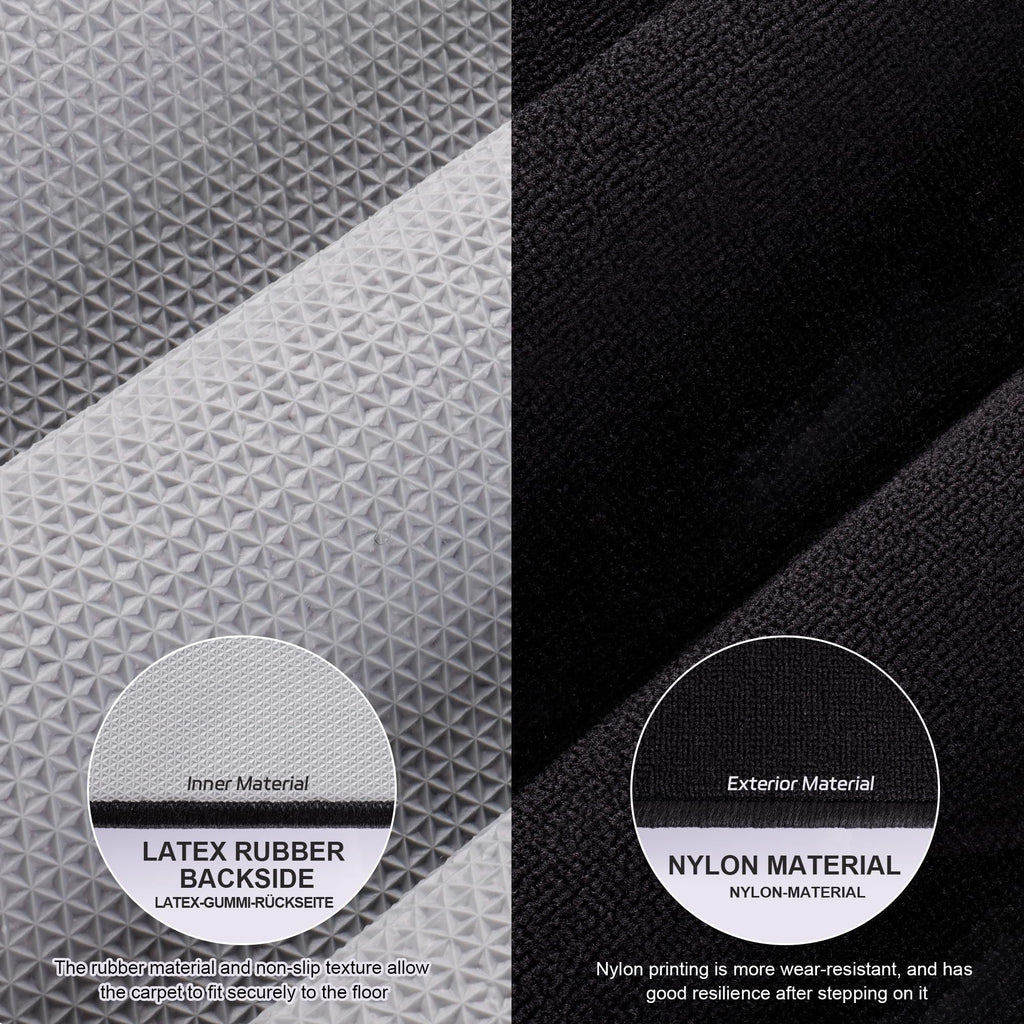 CyeeLife Darts Mat,297 X 66cm Professional Non Slip Carpet Mats for Floor and Dart Tips Protection,Black