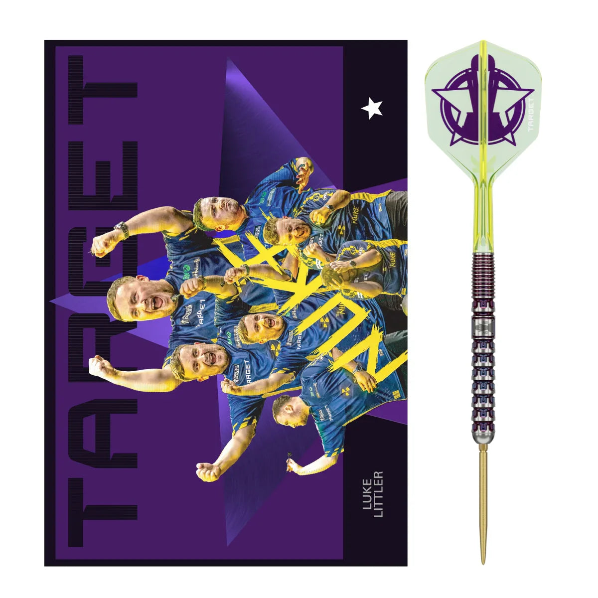 Luke "The Nuke" Littler World Champion 2025 90% Tungsten Steel Tip Darts