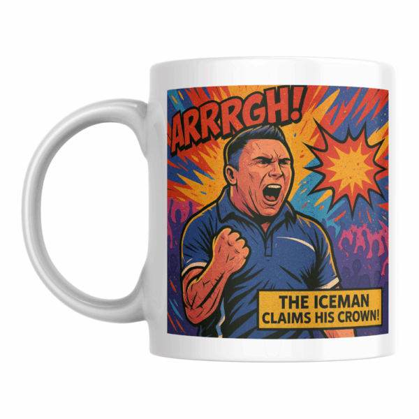 Gerwen Price winning the title Mug images (1)